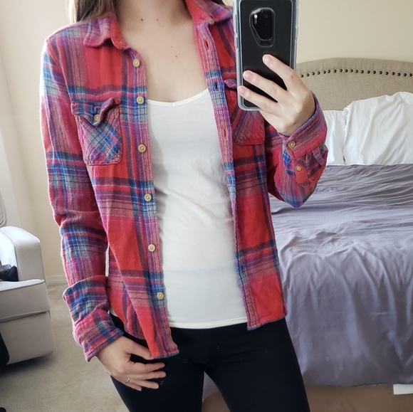 American Eagle Outfitters Tops - AEO Flannel